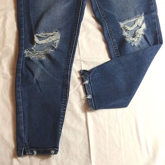 Vanilla Star Real Cheeky High Rise Ripped Distressed Jeans Size 29/ 9 - Picture 6 of 14